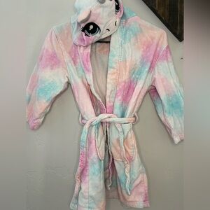 Unicorn Kids Pajamas - Pink and Blue